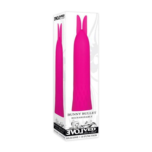 Evolved Bullet Bunny Silicone Clit Vibe 10cm Shhh. 2268761