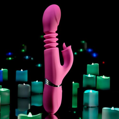 Evolved DRAGON G Spot Rabbit Vibrator Pink Shhh. 2268158