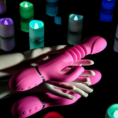 Evolved DRAGON G Spot Rabbit Vibrator Pink Shhh. 2268170