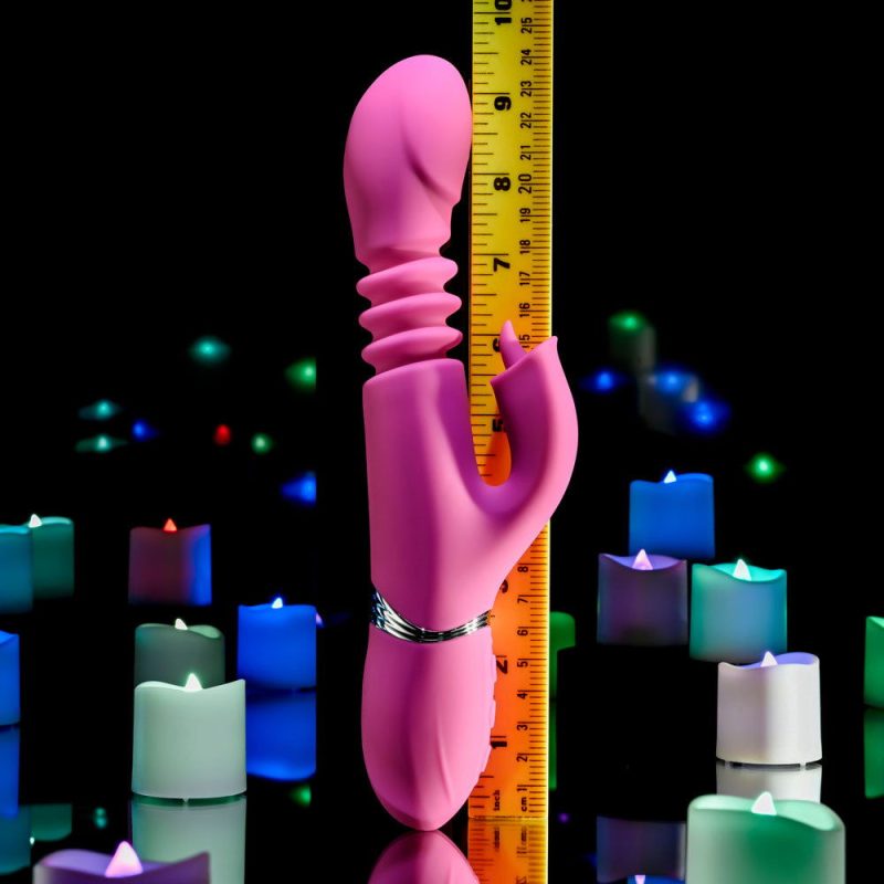 Evolved DRAGON G Spot Rabbit Vibrator Pink Shhh. 2268171