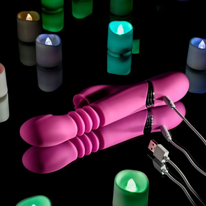 Evolved DRAGON G Spot Rabbit Vibrator Pink Shhh. 2268175