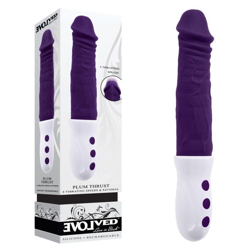 Evolved PLUM THRUST Dildo Shhh. 2270084