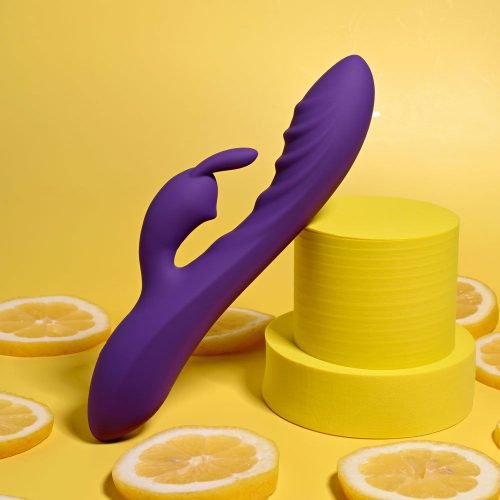 Evolved WAVY RABBIT Vibrator Purple Shhh. 2271823