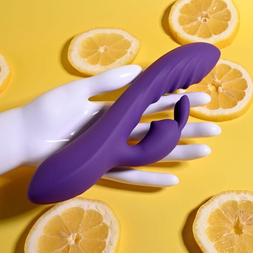 Evolved WAVY RABBIT Vibrator Purple Shhh. 2271829