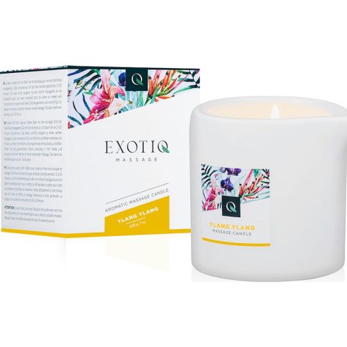 Exotiq Massage Candle Ylang Ylang Fragrance - 200g - Shhh...