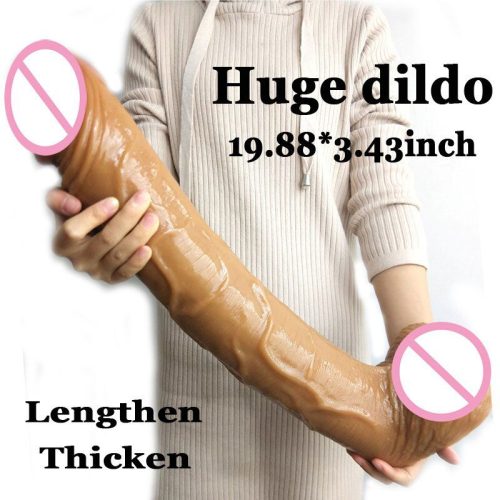 Extra large dildo with skin like feel 50cm Shhh. 2272038