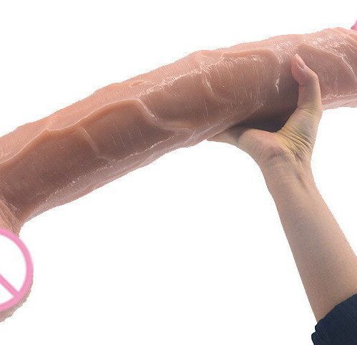 Extra large dildo with skin like feel 50cm Shhh. 2272067