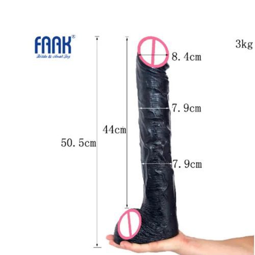 Extra large dildo with skin like feel 50cm Shhh. 2272095