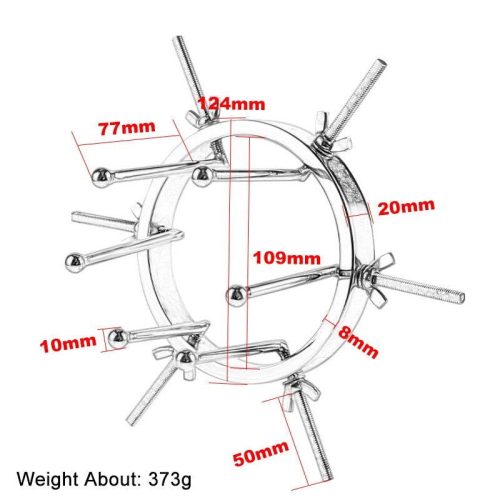 Extreme Anal Speculum in stainless steel. Shhh. 2272128