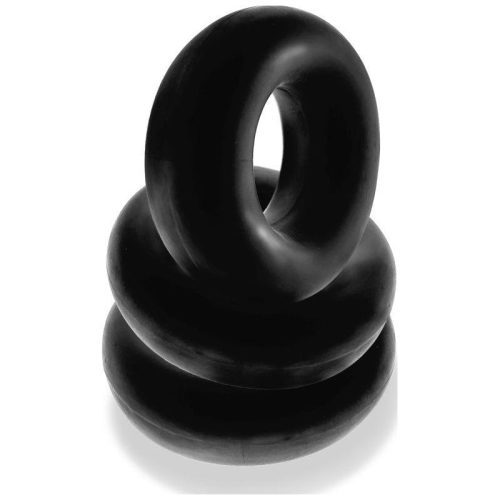 Fat Willy 3 Pc Jumbo Cockrings Black Shhh. 2272824