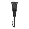 Faux Leather Flogger Black - Shhh...