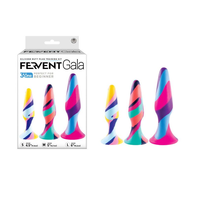 Fervent Gala Anal 3 Pc Training Kit Shhh. 2273263