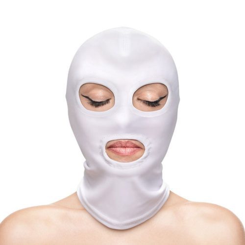 Fetish Fashion Eyes Mouth Hood White Shhh. 2273372