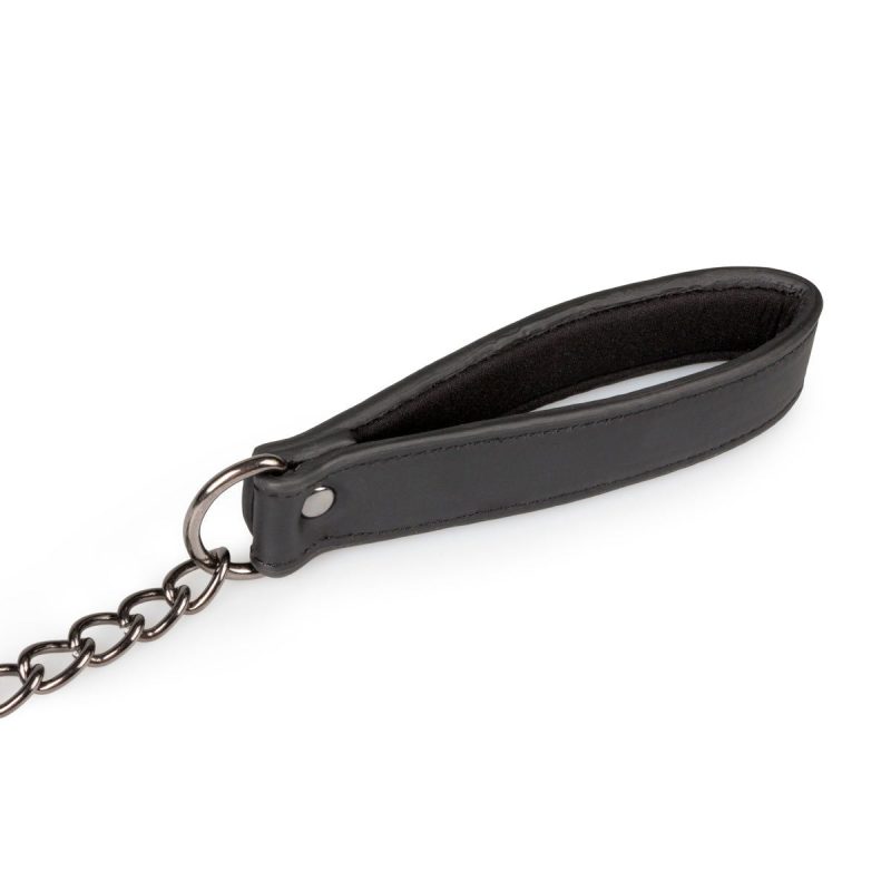 Fetish sub collar With Leash Shhh. 2274095