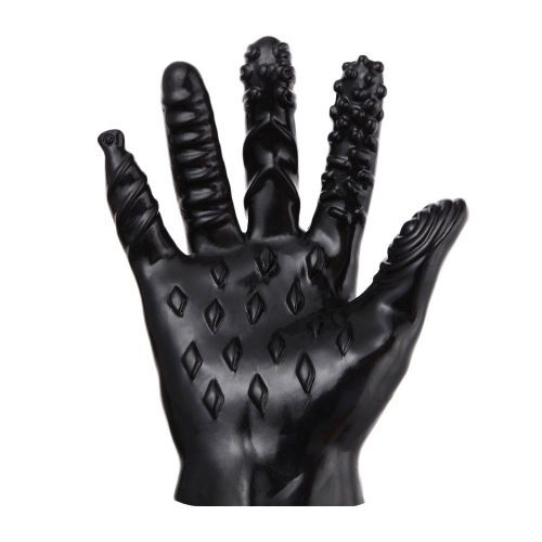 Fingering glove. Wearable dildo fingers 3 colours. - Shhh...