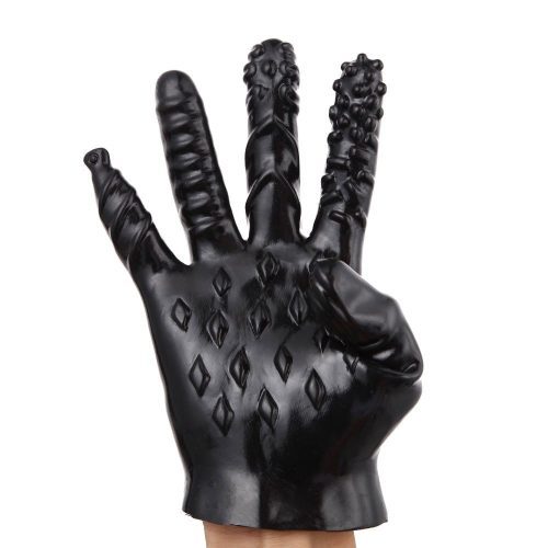 Fingering glove. Wearable dildo fingers 3 colours. Shhh. 2274289