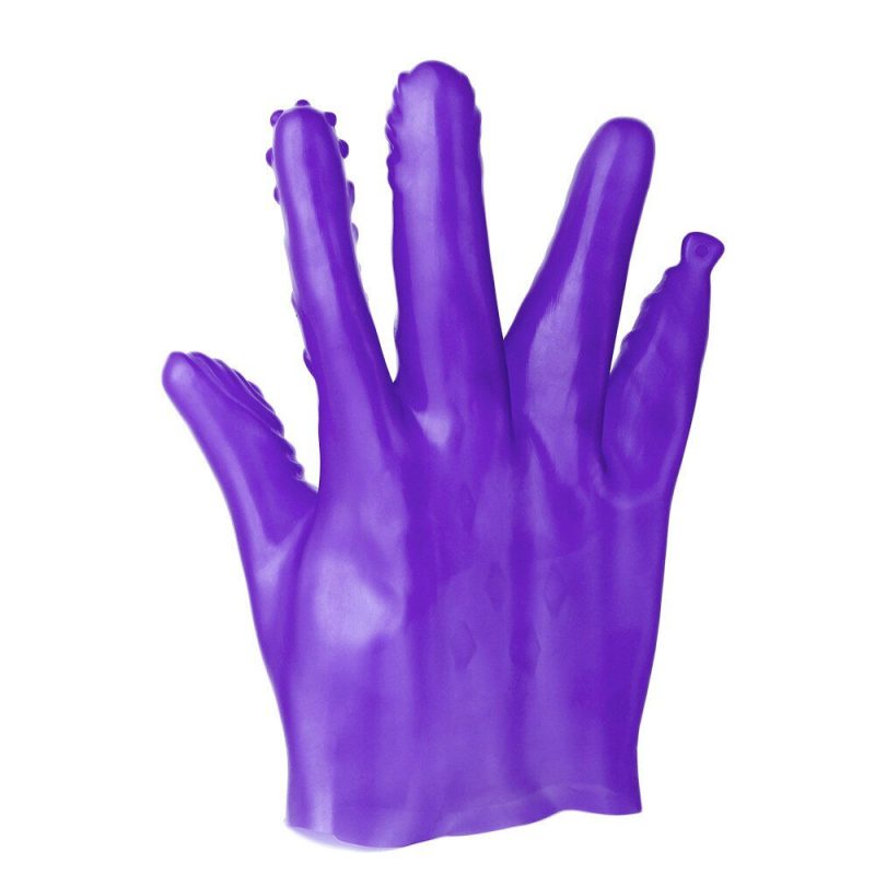 Fingering glove. Wearable dildo fingers 3 colours. Shhh. 2274292