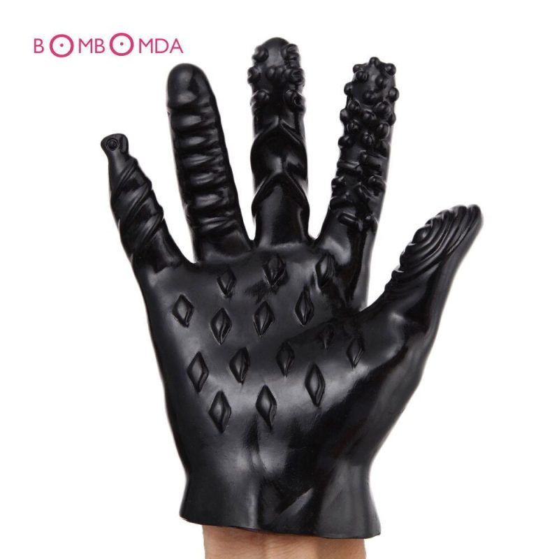 Fingering glove. Wearable dildo fingers 3 colours. Shhh. 2274296