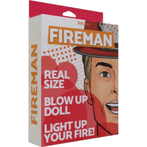 Fireman Inflatable Doll - Shhh...