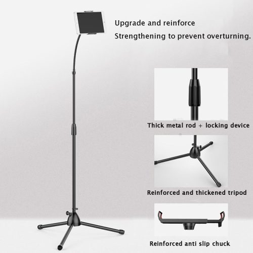 Flexible & height adjustable stand for phones & tablets - Shhh...