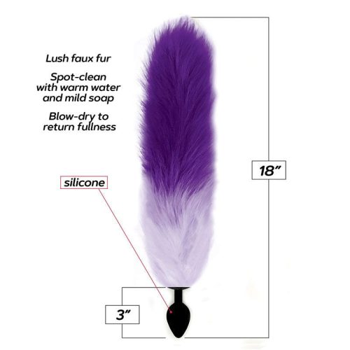 Foxy Fox Tail Silicone Butt Plug Shhh. 2275264