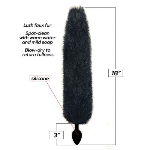 Foxy Fox Tail Silicone Butt Plug Shhh. 2275269