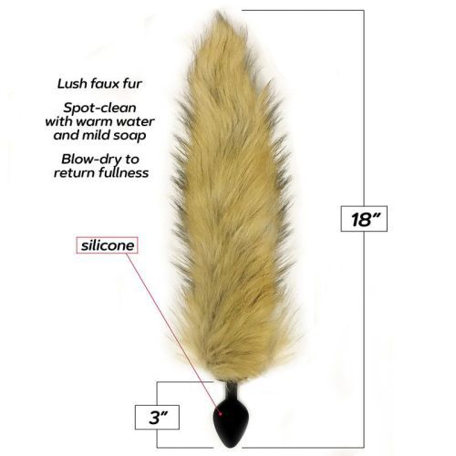 Foxy Fox Tail Silicone Butt Plug Shhh. 2275274