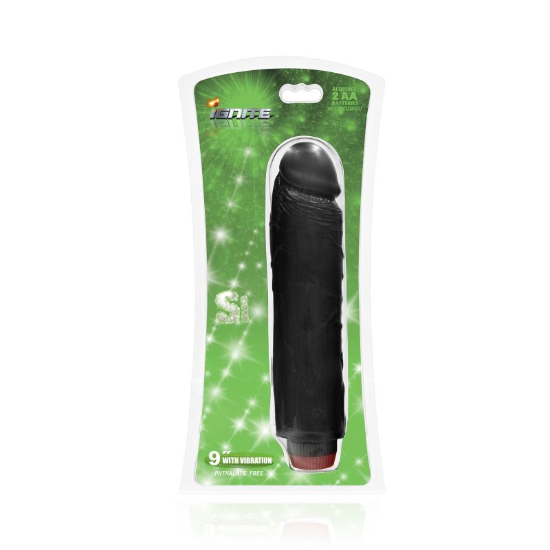 Vibration 9in Black Shhh. 2258841