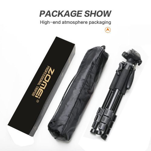 ZOMEI Q111 Professional Portable Travel Aluminum Camera Tripod Pan Head for SLR DSLR Digital Camera Three 17d9536f 44f6 4afa a467 0a525b8e7111