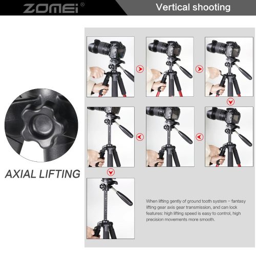 ZOMEI Q111 Professional Portable Travel Aluminum Camera Tripod Pan Head for SLR DSLR Digital Camera Three 772c2e75 be98 41f2 a9ee 2d0ecf026171