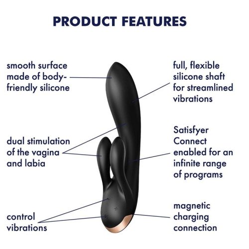 satisfyer double flex black 1