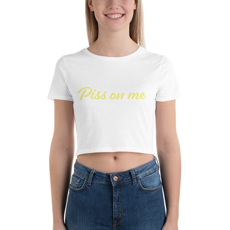 womens crop tee white front 656728de4c99e